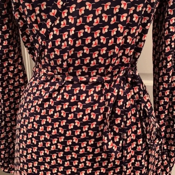 BODEN‎ NWOT Elodie Wrap Jersey Floral Dress - Picture 6 of 11